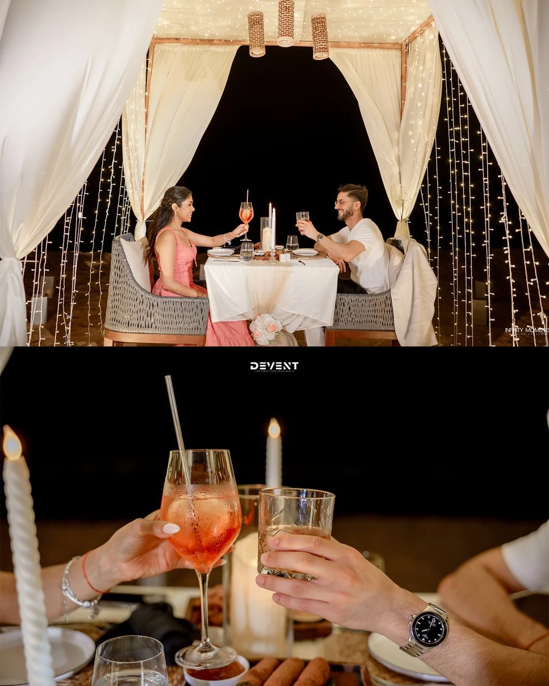 Wedding celebration moment